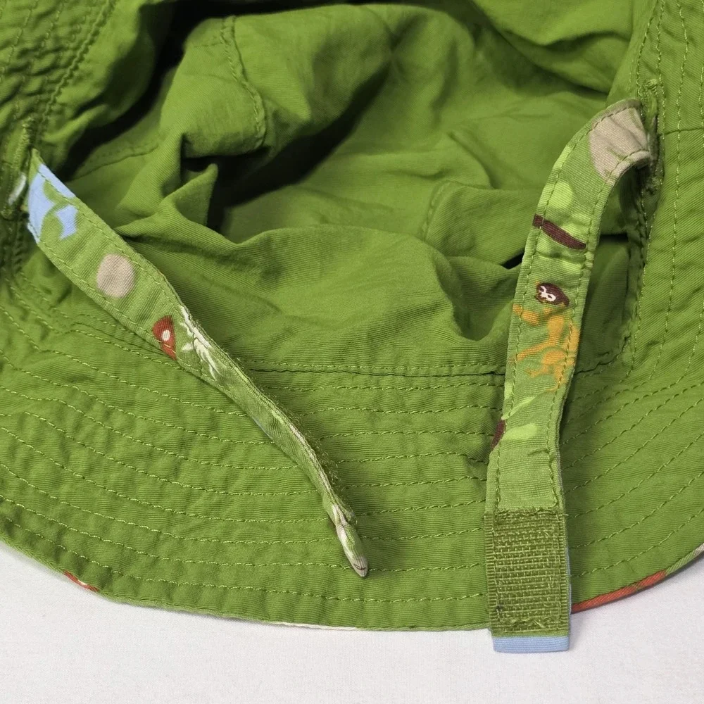 Patagonia Infant/toddler Sun Hat - Reversible - Green